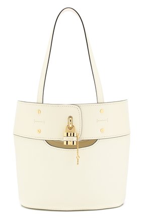 Женский сумка-тоут aby small CHLOÉ белого цвета по цене 69950 руб., арт. CHC20SS222C44 | Фото 1 Женский сумка-тоут aby small CHLOÉ белого цвета, арт. CHC20SS222C44 | Фото 1