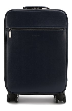 Мужской кожаный чемодан CANALI темно-синего цвета, арт. P325408/NA00053 | Фото 1 (Материал: Натуральная кожа; Статус проверки: Проверена категория; Размер: large; Ограничения доставки: oversized)