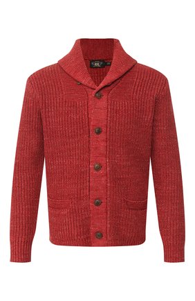 Мужская хлопковый кардиган RALPH LAUREN красного цвета по цене 32600 руб., арт. 782775604 | Фото 1 Мужская хлопковый кардиган RALPH LAUREN красного цвета, арт. 782775604 | Фото 1