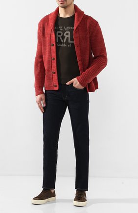 Мужская хлопковый кардиган RALPH LAUREN красного цвета по цене 32600 руб., арт. 782775604 | Фото 2 Мужская хлопковый кардиган RALPH LAUREN красного цвета, арт. 782775604 | Фото 2
