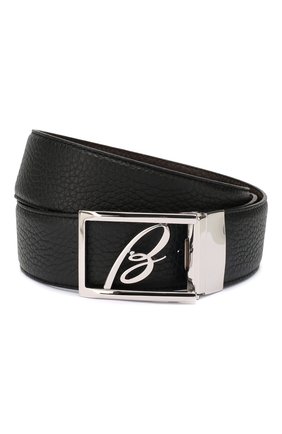Мужской кожаный ремень BRIONI темно-синего цвета по цене 59200 руб., арт. 0BAS0L/P9740 | Фото 1 Мужской кожаный ремень BRIONI темно-синего цвета, арт. 0BAS0L/P9740 | Фото 1