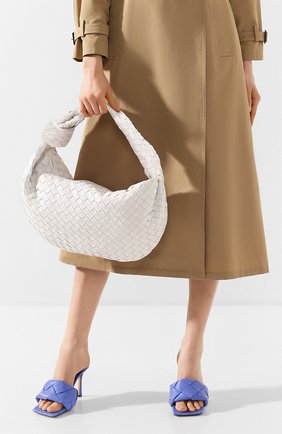 Женская сумка bv jodie small BOTTEGA VENETA белого цвета по цене 208000 руб., арт. 600261/VCPP0 | Фото 2 Женская сумка bv jodie small BOTTEGA VENETA белого цвета, арт. 600261/VCPP0 | Фото 2