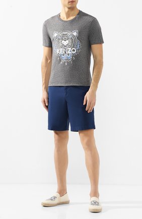 Мужские текстильные эспадрильи KENZO бежевого цвета по цене 14600 руб., арт. F965ES188F70 | Фото 2 Мужские текстильные эспадрильи KENZO бежевого цвета, арт. F965ES188F70 | Фото 2