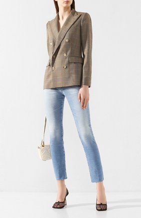 Женский шерстяной жакет RALPH LAUREN коричневого цвета по цене 195500 руб., арт. 290794400 | Фото 2 Женский шерстяной жакет RALPH LAUREN коричневого цвета, арт. 290794400 | Фото 2