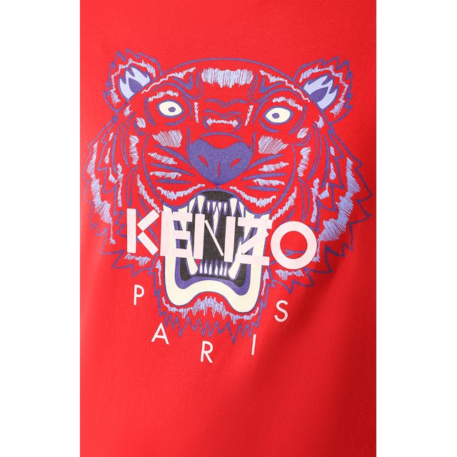 Хлопковая футболка Kenzo 10769099