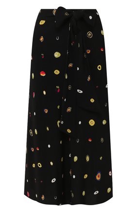Женская юбка из вискозы DIANE VON FURSTENBERG черного цвета по цене 23350 руб., арт. 13747DVF | Фото 1 Женская юбка из вискозы DIANE VON FURSTENBERG черного цвета, арт. 13747DVF | Фото 1