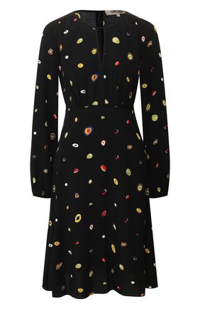 Женское платье из вискозы DIANE VON FURSTENBERG черного цвета по цене 32800 руб., арт. 13825DVF | Фото 1 Женское платье из вискозы DIANE VON FURSTENBERG черного цвета, арт. 13825DVF | Фото 1