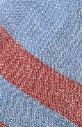 Мужской льняной шарф CORNELIANI светло-голубого цвета по цене 17950 руб., арт. 85B229-0129018/00 | Фото 2 Мужской льняной шарф CORNELIANI светло-голубого цвета, арт. 85B229-0129018/00 | Фото 2