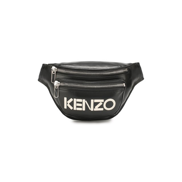 фото Кожаная поясная сумка kenzo