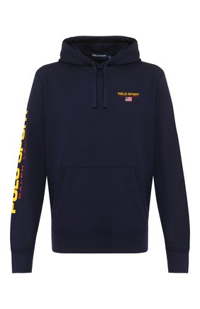 Мужской худи POLO RALPH LAUREN темно-синего цвета по цене 13500 руб., арт. 710792899 | Фото 1 Мужской худи POLO RALPH LAUREN темно-синего цвета, арт. 710792899 | Фото 1