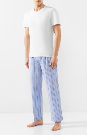 Мужские хлопковые домашние брюки POLO RALPH LAUREN синего цвета по цене 5280 руб., арт. 714730610 | Фото 2 Мужские хлопковые домашние брюки POLO RALPH LAUREN синего цвета, арт. 714730610 | Фото 2