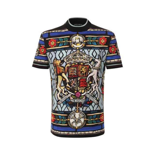 Хлопковая футболка Dolce&Gabbana 10771379
