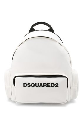 Мужской текстильный рюкзак DSQUARED2 белого цвета по цене 32650 руб., арт. BPM0026 11702174 | Фото 1 Мужской текстильный рюкзак DSQUARED2 белого цвета, арт. BPM0026 11702174 | Фото 1