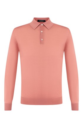 Мужское шерстяное поло ERMENEGILDO ZEGNA розового цвета по цене 51500 руб., арт. UUM00/132 | Фото 1 Мужское шерстяное поло ERMENEGILDO ZEGNA розового цвета, арт. UUM00/132 | Фото 1