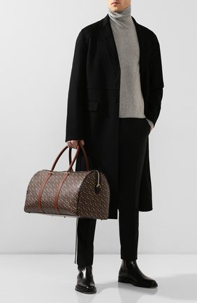 Мужская дорожная сумка BURBERRY коричневого цвета по цене 109000 руб., арт. 8022609 | Фото 2 Мужская дорожная сумка BURBERRY коричневого цвета, арт. 8022609 | Фото 2