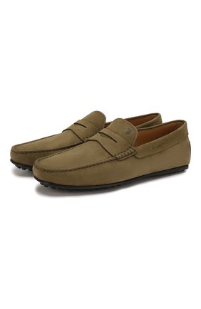 Мужские кожаные мокасины TOD’S хаки цвета по цене 29950 руб., арт. XXM0LR00011PX6 | Фото 1 Мужские кожаные мокасины TOD’S хаки цвета, арт. XXM0LR00011PX6 | Фото 1