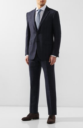 Мужская хлопковая сорочка ZEGNA COUTURE светло-голубого цвета по цене 64200 руб., арт. 702068/9NS0LB | Фото 2 Мужская хлопковая сорочка ZEGNA COUTURE светло-голубого цвета, арт. 702068/9NS0LB | Фото 2 (Длина (для топов): Стандартные; Материал внешний: Хлопок; Рукава: Длинные; Случай: Формальный; Принт: Однотонные; Манжеты: На пуговицах; Воротник: Акула; Мужское Кросс-КТ: Сорочка-одежда; Статус проверки: Проверена категория)