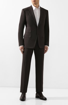 Мужская хлопковая сорочка DOLCE & GABBANA белого цвета по цене 44350 руб., арт. G5EJ0T/FR5XZ | Фото 2 Мужская хлопковая сорочка DOLCE & GABBANA белого цвета, арт. G5EJ0T/FR5XZ | Фото 2