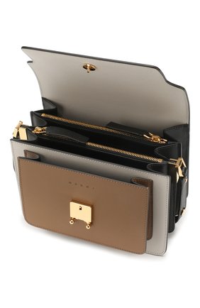Женская сумка trunk MARNI белого цвета по цене 138500 руб., арт. SBMPN09N05/LV520 | Фото 4 Женская сумка trunk MARNI белого цвета, арт. SBMPN09N05/LV520 | Фото 4 (Сумки-технические: Сумки top-handle; Материал: Натуральная кожа; Ремень/цепочка: На ремешке; Размер: small; Статус проверки: Проверена категория)