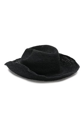 Женская шляпа GIORGIO ARMANI темно-синего цвета по цене 66950 руб., арт. 797311/0P508 | Фото 2 Женская шляпа GIORGIO ARMANI темно-синего цвета, арт. 797311/0P508 | Фото 2 (Материал: Растительное волокно)