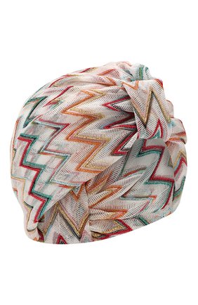 Женская тюрбан MISSONI разноцветного цвета по цене 24800 руб., арт. MMS00005/BR008J | Фото 1 Женская тюрбан MISSONI разноцветного цвета, арт. MMS00005/BR008J | Фото 1