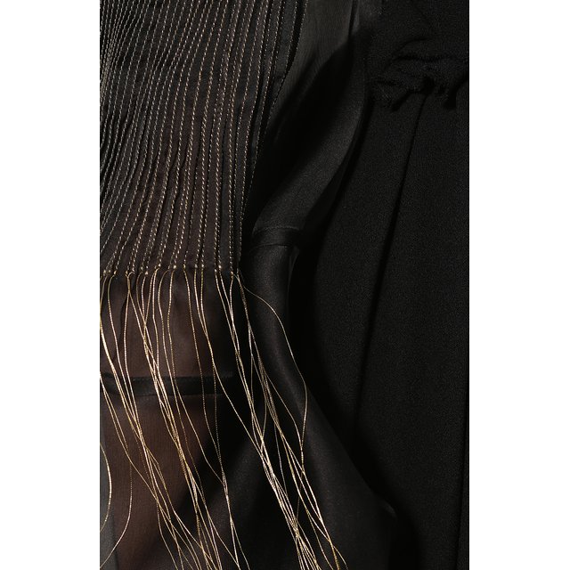 фото Платье из смеси шерсти и шелка loewe
