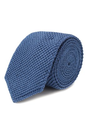 Мужской шелковый галстук ERMENEGILDO ZEGNA голубого цвета по цене 18950 руб., арт. Z7F00/1ZM | Фото 1 Мужской шелковый галстук ERMENEGILDO ZEGNA голубого цвета, арт. Z7F00/1ZM | Фото 1 (Материал: Текстиль, Шелк; Принт: Без принта; Статус проверки: Проверена категория)