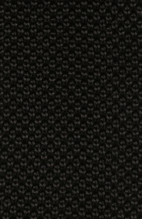 Мужской шелковый галстук ERMENEGILDO ZEGNA черного цвета, арт. Z7F00/1ZM | Фото 3 (Материал: Текстиль, Шелк; Принт: Без принта; Статус проверки: Проверена категория)
