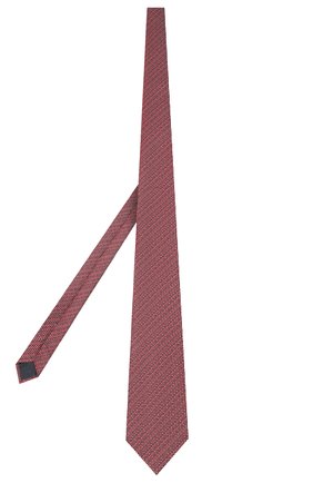 Мужской шелковый галстук ERMENEGILDO ZEGNA красного цвета по цене 15850 руб., арт. Z7D84/1UM | Фото 2 Мужской шелковый галстук ERMENEGILDO ZEGNA красного цвета, арт. Z7D84/1UM | Фото 2