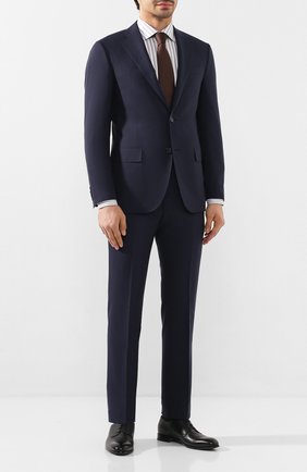Мужской шерстяной костюм CORNELIANI темно-синего цвета по цене 135000 руб., арт. 857268-0118414/92 Q1 | Фото 1 Мужской шерстяной костюм CORNELIANI темно-синего цвета, арт. 857268-0118414/92 Q1 | Фото 1