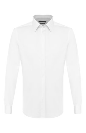 Мужская хлопковая сорочка CORNELIANI белого цвета по цене 24400 руб., арт. 85E082-0111102/00 | Фото 1 Мужская хлопковая сорочка CORNELIANI белого цвета, арт. 85E082-0111102/00 | Фото 1