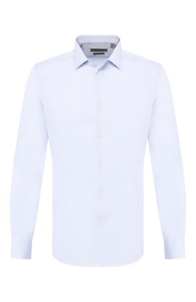 Мужская хлопковая сорочка CORNELIANI голубого цвета по цене 17150 руб., арт. 85P010-0111408/00 | Фото 1 Мужская хлопковая сорочка CORNELIANI голубого цвета, арт. 85P010-0111408/00 | Фото 1