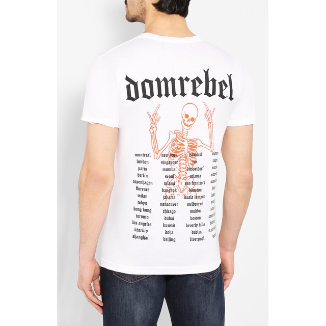 Хлопковая футболка Dom Rebel 10776377