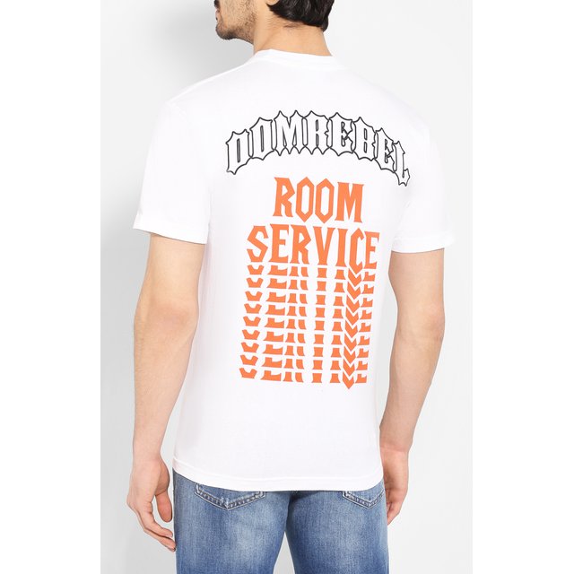 Хлопковая футболка Dom Rebel 10776383