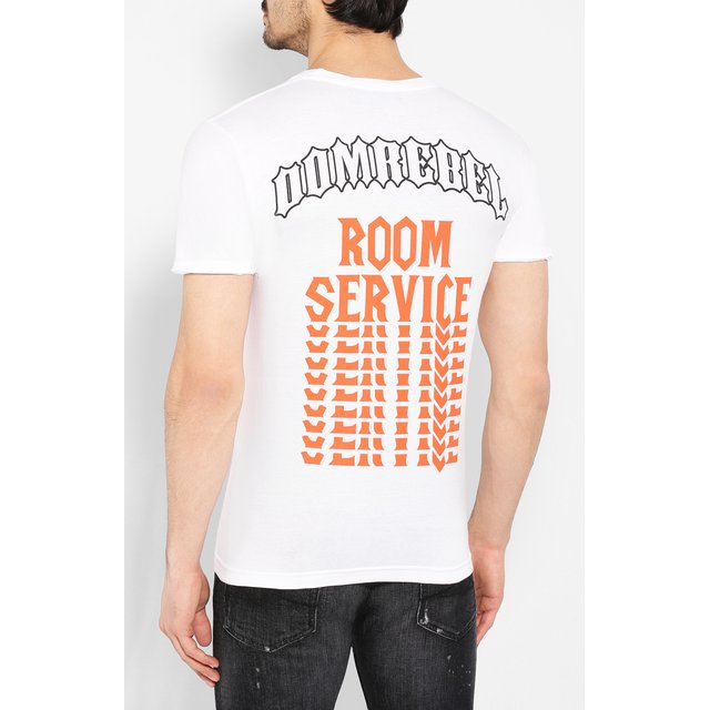 Хлопковая футболка Dom Rebel 10776398