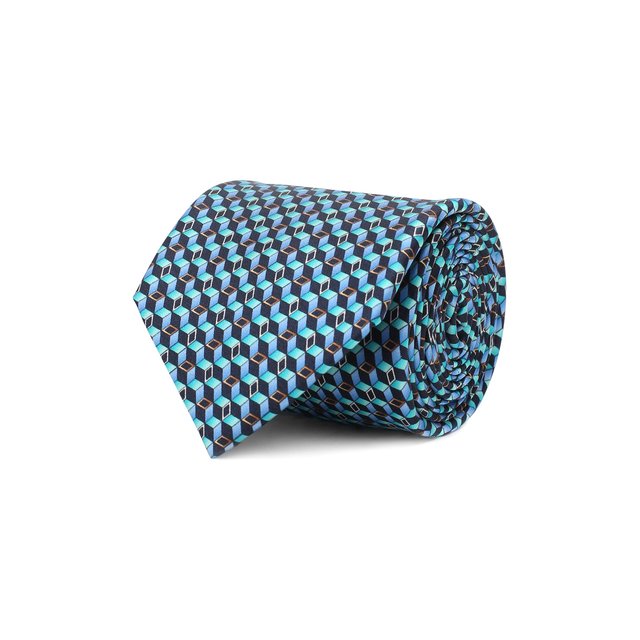 Шелковый галстук Zilli 10776818
