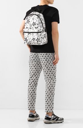 Мужской текстильный рюкзак vulcano DOLCE & GABBANA белого цвета по цене 82800 руб., арт. BM1607/AJ610 | Фото 2 Мужской текстильный рюкзак vulcano DOLCE & GABBANA белого цвета, арт. BM1607/AJ610 | Фото 2