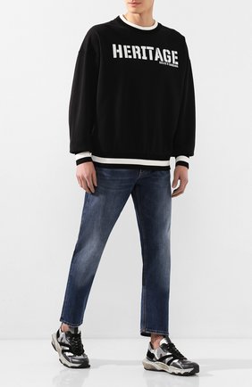 Мужские джинсы DOLCE & GABBANA синего цвета по цене 39200 руб., арт. GYQFCD/G8BY5 | Фото 2 Мужские джинсы DOLCE & GABBANA синего цвета, арт. GYQFCD/G8BY5 | Фото 2