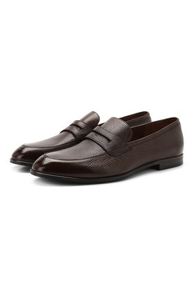 Мужские кожаные пенни-лоферы BALLY коричневого цвета по цене 38050 руб., арт. WEBB-U/502 | Фото 1 Мужские кожаные пенни-лоферы BALLY коричневого цвета, арт. WEBB-U/502 | Фото 1