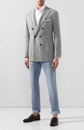 Мужские кожаные пенни-лоферы BALLY коричневого цвета по цене 38050 руб., арт. WEBB-U/502 | Фото 2 Мужские кожаные пенни-лоферы BALLY коричневого цвета, арт. WEBB-U/502 | Фото 2