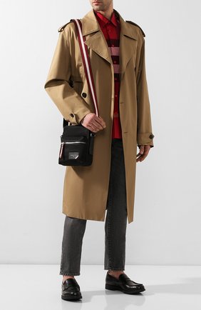Мужская текстильная сумка faara BALLY черного цвета по цене 29950 руб., арт. FAARA/00 | Фото 2 Мужская текстильная сумка faara BALLY черного цвета, арт. FAARA/00 | Фото 2 (Ремень/цепочка: На ремешке; Материал: Текстиль)