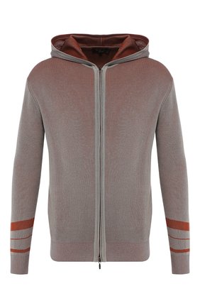 Мужская двусторонний кардиган LORO PIANA серого цвета по цене 189500 руб., арт. FAL0147 | Фото 1 Мужская двусторонний кардиган LORO PIANA серого цвета, арт. FAL0147 | Фото 1