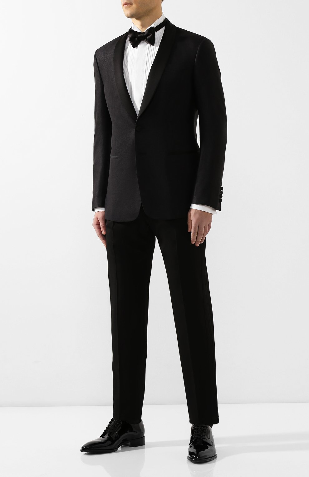 Шерстяные брюки Giorgio Armani  0SGPP0B7/T0075 Фото 2