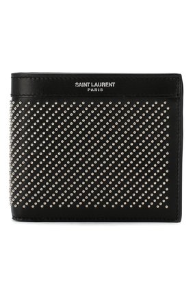 Мужской кожаное портмоне SAINT LAURENT черного цвета по цене 31800 руб., арт. 361320/0VGUE | Фото 1 Мужской кожаное портмоне SAINT LAURENT черного цвета, арт. 361320/0VGUE | Фото 1