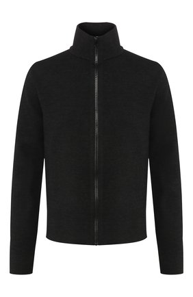 Мужская кардиган из смеси вискозы и шерсти BOTTEGA VENETA темно-серого цвета по цене 79950 руб., арт. 601047/VKN30 | Фото 1 Мужская кардиган из смеси вискозы и шерсти BOTTEGA VENETA темно-серого цвета, арт. 601047/VKN30 | Фото 1