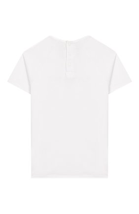 Детский футболка GIVENCHY белого цвета по цене 13200 руб., арт. H05122 | Фото 2 Детский футболка GIVENCHY белого цвета, арт. H05122 | Фото 2