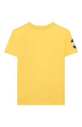 Детская хлопковая футболка POLO RALPH LAUREN желтого цвета по цене 2895 руб., арт. 321770177 | Фото 2 Детская хлопковая футболка POLO RALPH LAUREN желтого цвета, арт. 321770177 | Фото 2