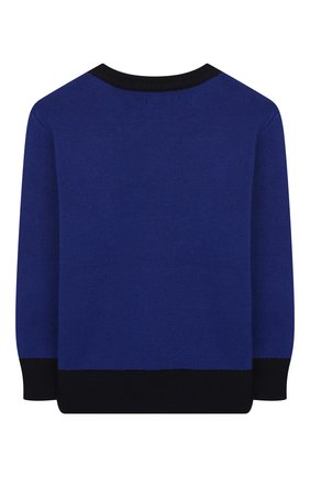 Детский хлопковый пуловер POLO RALPH LAUREN синего цвета по цене 9950 руб., арт. 322787105 | Фото 2 Детский хлопковый пуловер POLO RALPH LAUREN синего цвета, арт. 322787105 | Фото 2