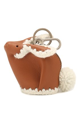 Женский кожаный брелок bunny LOEWE коричневого цвета по цене 31550 руб., арт. 103.30TT40 | Фото 1 Женский кожаный брелок bunny LOEWE коричневого цвета, арт. 103.30TT40 | Фото 1