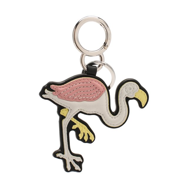фото Кожаный брелок flamingo loewe
